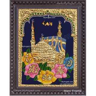 Islam Mosque Tanjore Painting