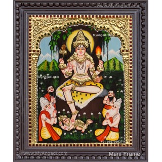 Dakshinamurthi Tanjore Painting