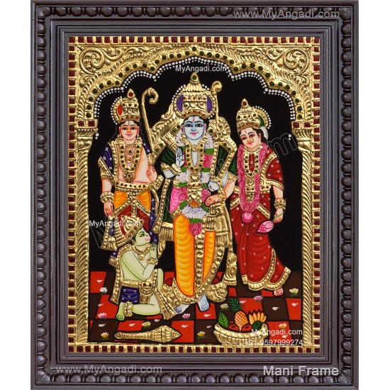 Ram Durbar Tanjore Painting Ram Durbar Tanjore Painting