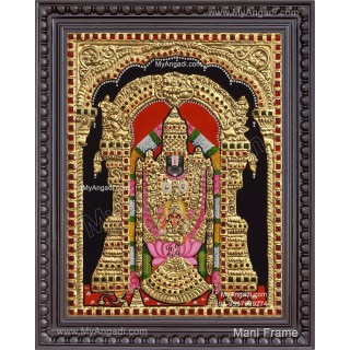 Balaji Lakshmi Tanjore Painting