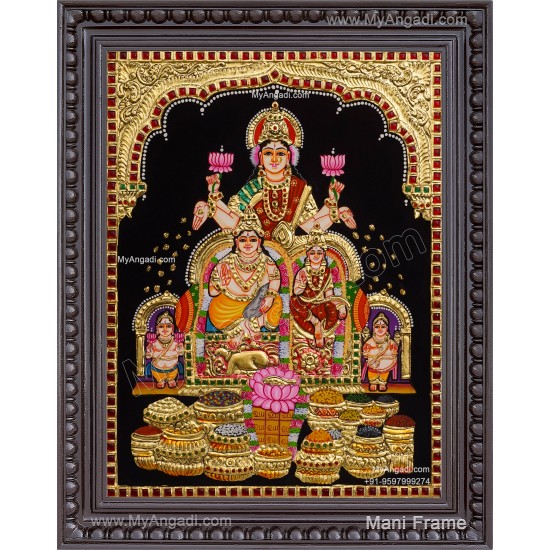 Kubera Lakshmi Tanjore Painting