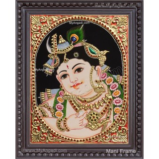 Krishna Tanjore Painting