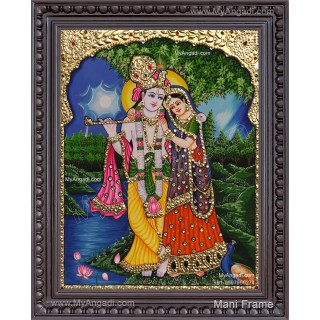 Radha Krishna Tanjore Painting