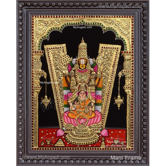 Balaji Lakshmi Tanjore Painting