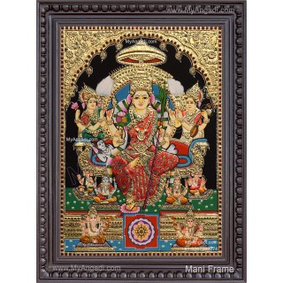 Raja Rajeshwari Tanjore Painting