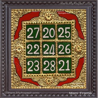 Kubera Yantra Tanjore Painting
