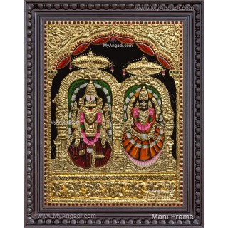 Lakshmi Narasimhar Tanjore Painting