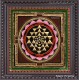 Sri Chakram Tanjore Painting Sri Chakram Tanjore Painting