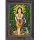 Peacock Murugar Tanjore Painting