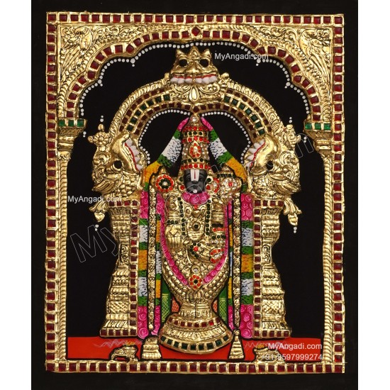 Balaji 3d Tanjore Painting