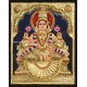 3D Gaja Lakshmi Tanjore Painting