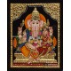 Ganesha Lakshmi Tanjore Painting Ganesha Lakshmi Tanjore Painting
