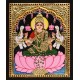 Gajalakshmi Tanjore Painting