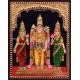 Murugar valli deivanai Tanjore Painting Murugar valli deivanai Tanjore Painting