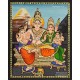 Shiva Family Tanjore Painting