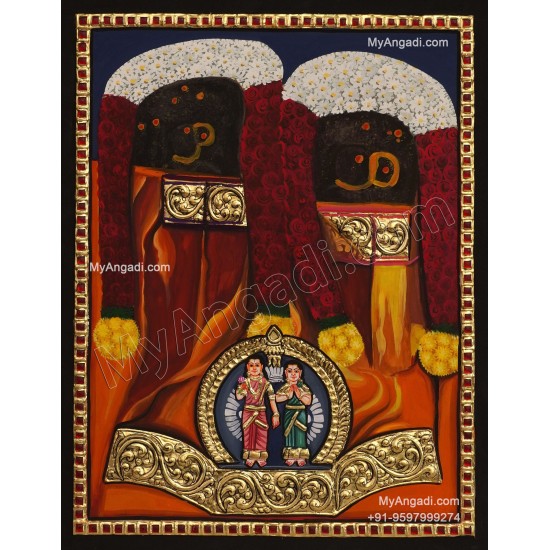 Kuladeivam Tanjore Painting