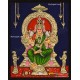 Bhuvaneshvari Amman Tanjore Painting