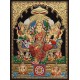 Raja Rajeshwari Tanjore Painting