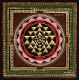 Sri Chakram Tanjore Painting Sri Chakram Tanjore Painting