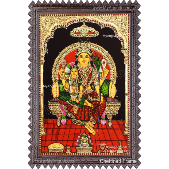 Lalitha Devi Tanjore Painting