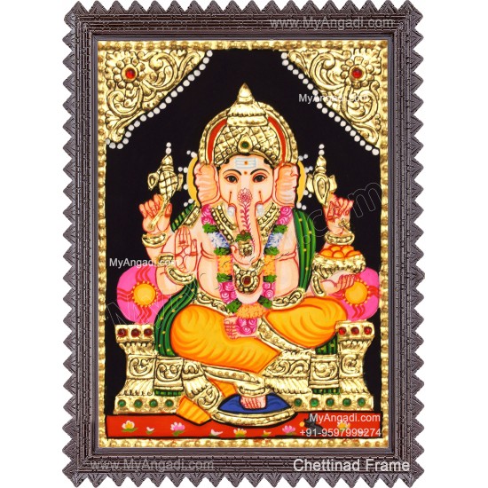 Vinayagar Tanjore Painting 