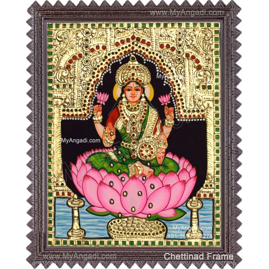 Mahalakshmi Tanjore Painting