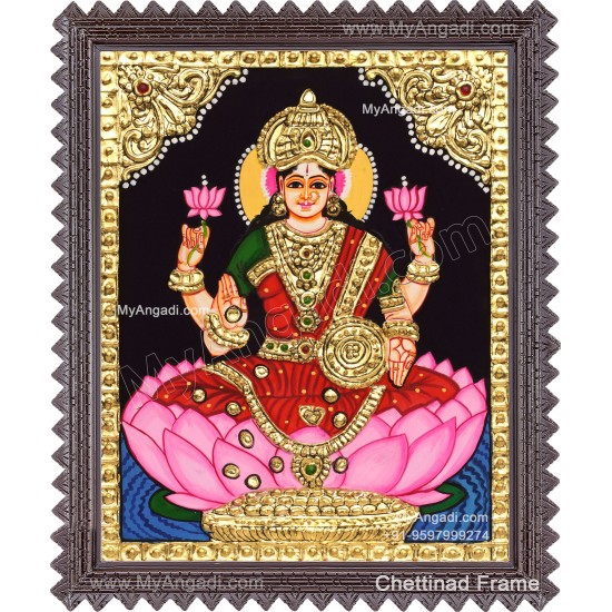 Mahalakshmi Tanjore Painting