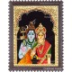 Shiva Parvathi Tanjore Painting