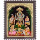 Sathyanarayana Swami Tanjore Painting