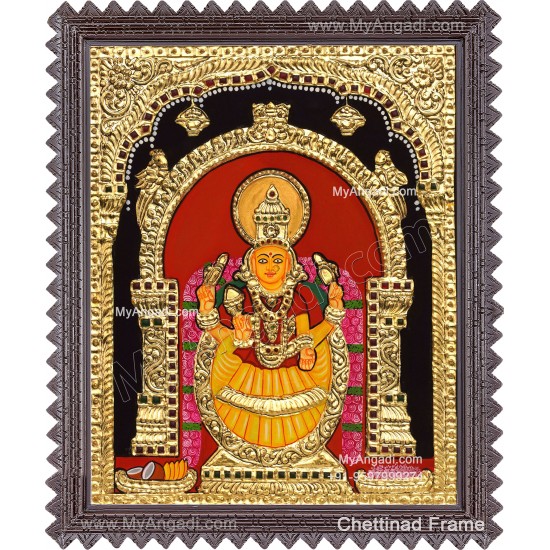 Parvathavarthini Tanjore Painting