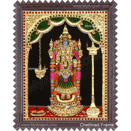 Akilandeswari Devi Tanjore Painting