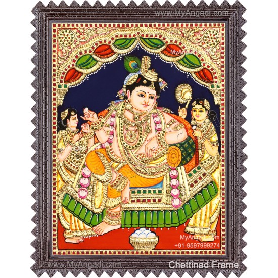 Krishna Tanjore Paintings