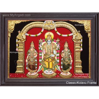 3D Embossed Thimmaraya Swamy Tanjore Painting