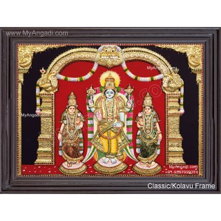 3D Thimmaraya Swamy Tanjore Painting
