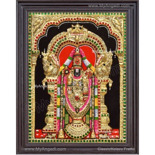 Embossed Balaji 3d Tanjore Painting