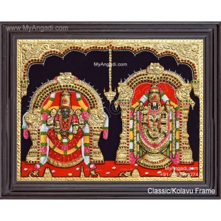 3D Balaji Thayar Tanjore Painting