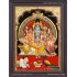 3D Shivan Family Tanjore Painting