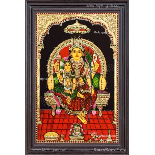 Lalitha Devi Tanjore Painting