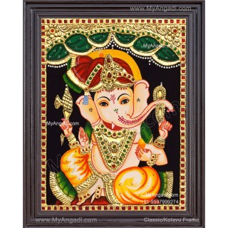 Ganesha Tanjore Painting