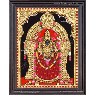 Thaayar Tanjore Painting, Tirupati Padmavathi Thayar Tanjore Painting