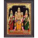 Murugar valli deivanai Tanjore Painting
