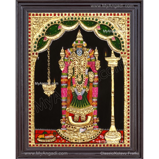 Akilandeswari Devi Tanjore Painting