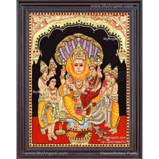 Lakshmi Narasimmar Tanjore Paintings