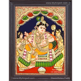 Krishna Tanjore Paintings