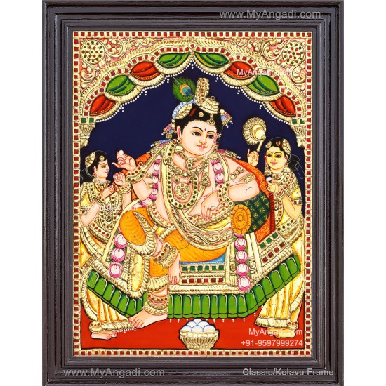 Krishna Tanjore Paintings