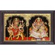 Durga Saraswathi Tanjore Painting