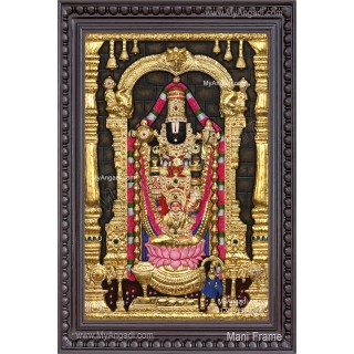 3d Balaji Lakshmi Tanjore Painting