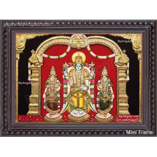 3D Embossed Thimmaraya Swamy Tanjore Painting