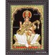 Embossed Saraswathi  3D Tanjore Painting