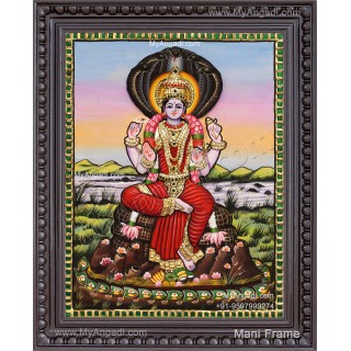 Renuka Devi  3D Embossed Tanjore Painting